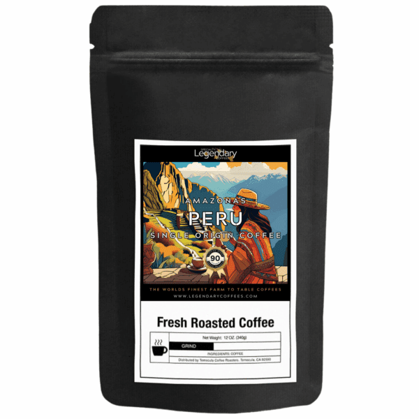 Single origin specialty coffee from Peru
