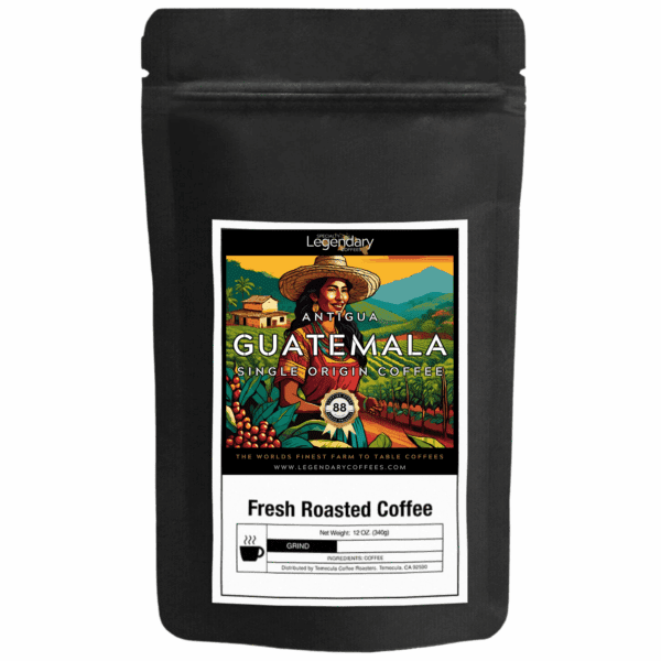 Single origin specialty coffee from Guatemala