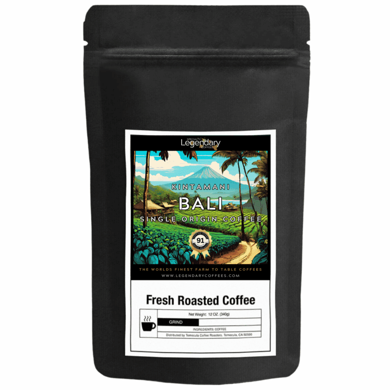 Single origin specialty coffee from Bali Indonesia