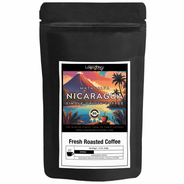 Single origin specialty coffee from Nicaragua