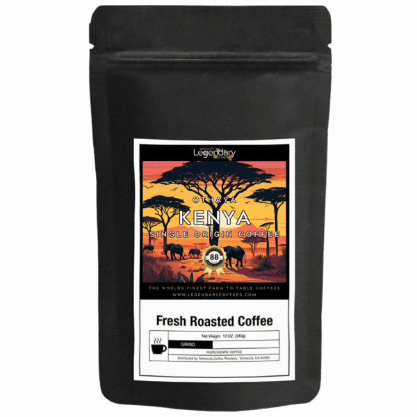 single origin coffee from Kenya