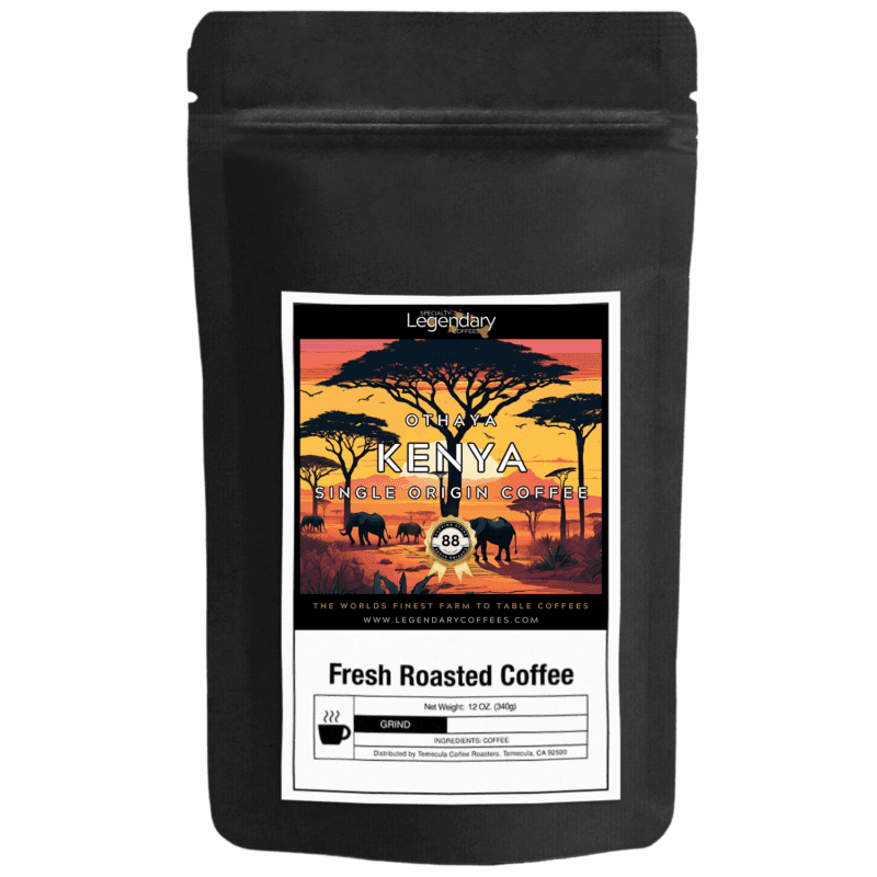 single origin coffee from Kenya