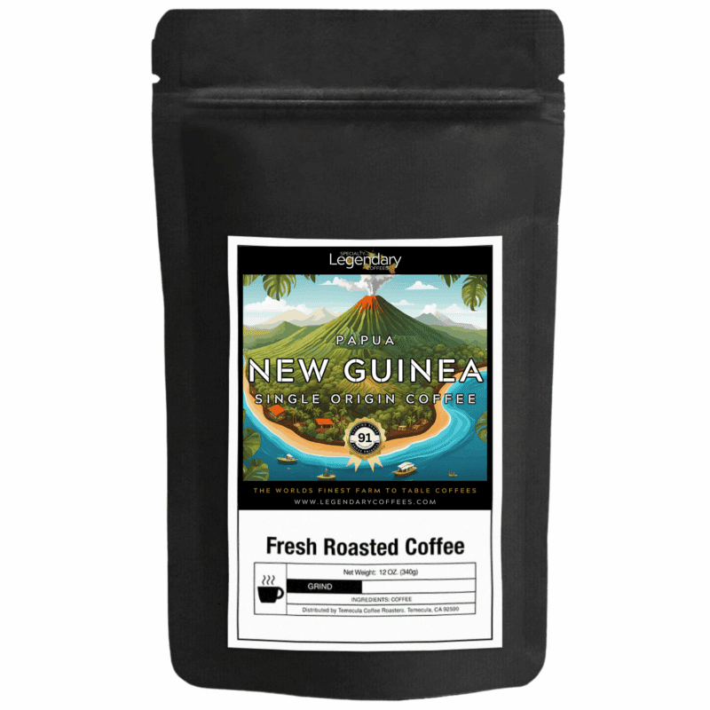 Single origin specialty coffee from Papua New Guinea