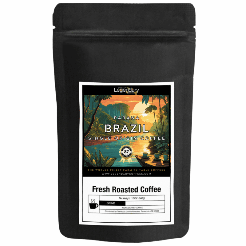 Single origin specialty coffee from Brazil